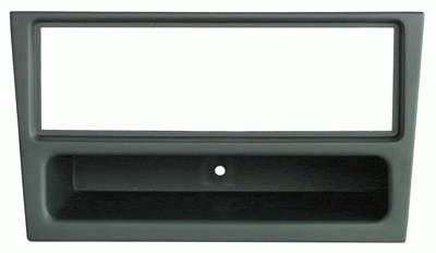 Autoradio-Blende 1-DIN Opel Vectra C 2002->2008 – Anthrazit metallic