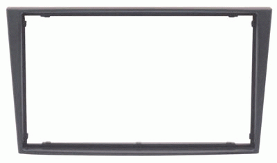 Autoradio-Blende 2-DIN Opel Astra 2001->2004 – Dunkelgrau