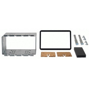 Autoradio-Blende 2-DIN Alfa Romeo Brera 2006->2010 – Schwarz