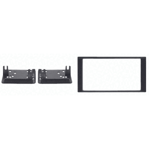 Autoradio-Blende 2-DIN Subaru Impreza (GR/GV) 2007->2011 – Schwarz