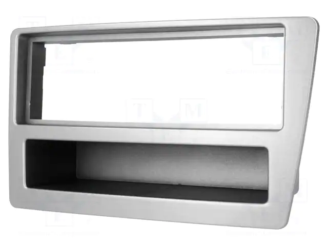 Autoradio-Blende 1-DIN Honda Civic 2003->2005 – Silber