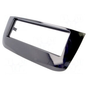 Autoradio-Blende 1-DIN Fiat Punto 2012->2018 – Hochglanz-Schwarz
