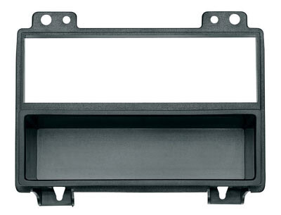 Autoradio-Blende 2-ISO Ford Fusion 2002->2005 – Schwarz