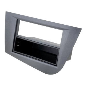 Autoradio-Blende 2-ISO Seat Leon 2005->2012 – Anthrazit