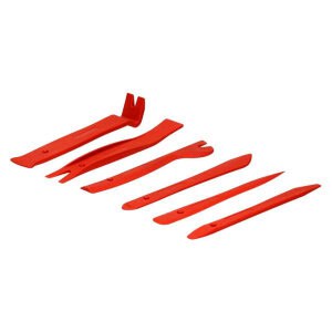 Kunststoff-Werkzeugset zum Ausbau von Verkleidungen, Zierleisten und Paneelen (6-teilig)