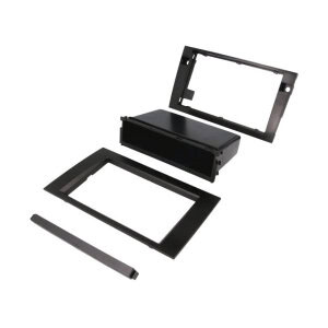 Autoradio-Blende 2-DIN Audi A4 Avant B6 09/2001->11/2004 – Schwarz