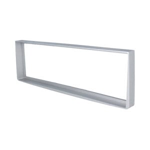 Autoradio-Blende 1-DIN Alfa Romeo GT 2003->2004 – Silber