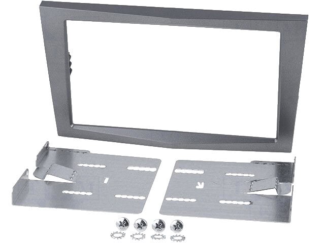 Autoradio-Blende 2-DIN Opel Zafira B 2005->2014 – Dunkelgrau