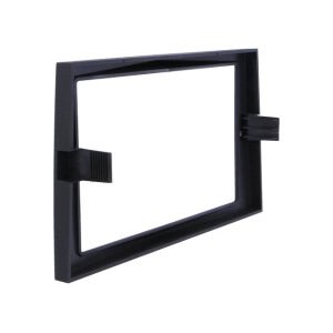Autoradio-Blende 2-DIN Opel Zafira B 2005->2014 – Tiefschwarz