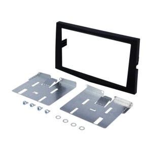 Autoradio-Blende 2-DIN Opel Zafira B 2005->2014 – Tiefschwarz
