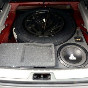 Subwoofer-Gehäuse für BMW X6 2008 -> 2014