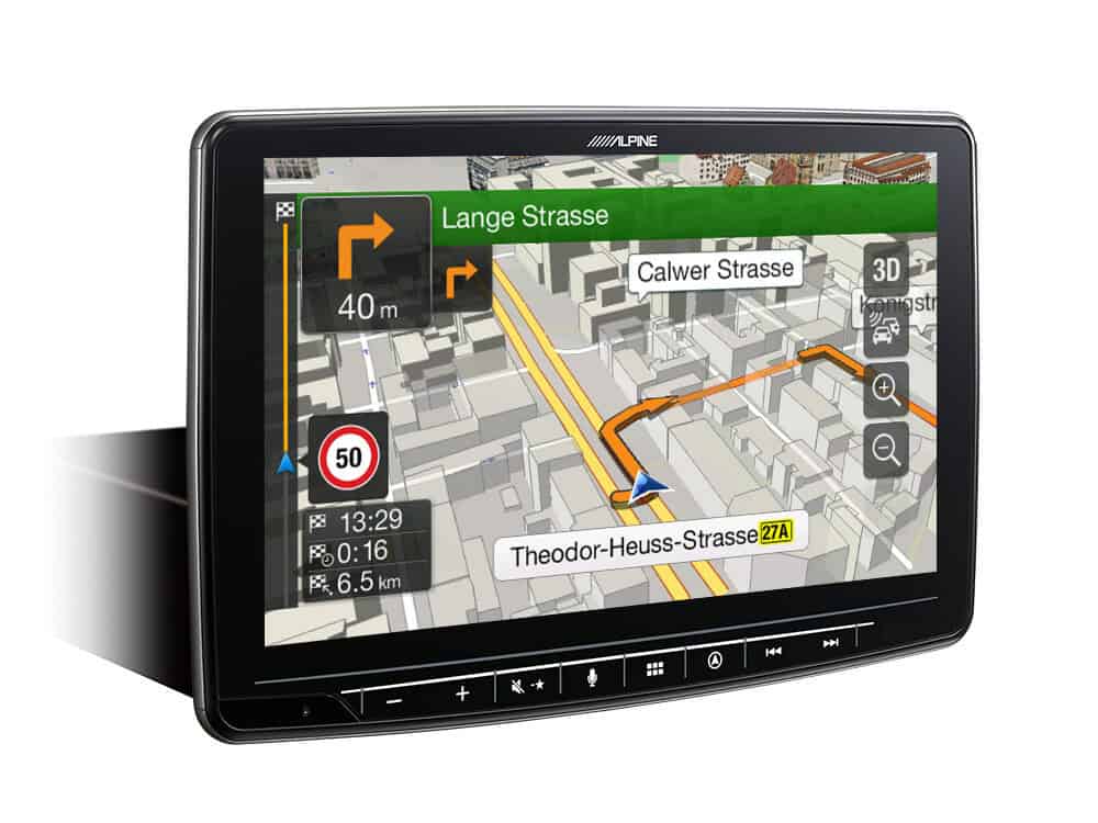 Navigation und Multimedia-Player Alpine INE-F904DC