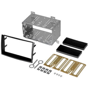 Autoradio-Blende 2-DIN Kia Cee'd 2010->2012 – Schwarz