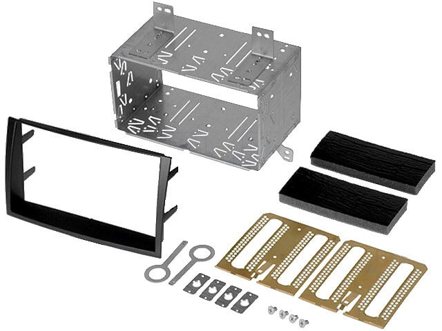 Autoradio-Blende 2-DIN Kia Cee'd 2010->2012 – Schwarz