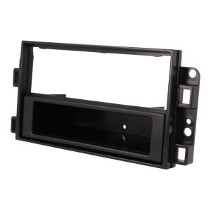 Autoradio-Blende 2-ISO Chevrolet Captiva 2006->2011 – Schwarz