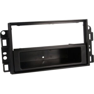 Autoradio-Blende 2-ISO Chevrolet Captiva 2006->2011 – Schwarz