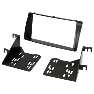 Autoradio-Blende 2-DIN Toyota Corolla (E12) 2002->2006 – Schwarz