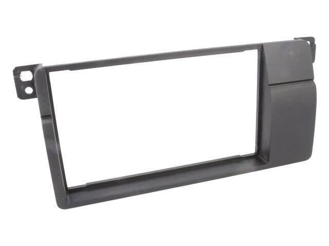 Autoradio-Blende 2-DIN BMW 3 (E46) 1998->2007 – Schwarz
