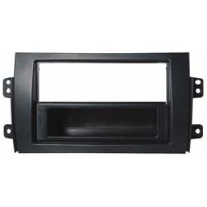 Autoradio-Blende 2-ISO Suzuki SX4 2006->2014 – Schwarz
