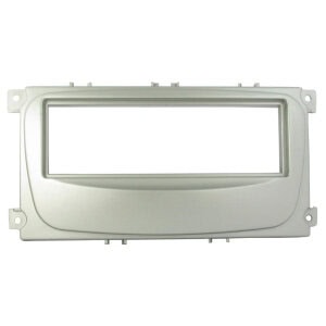 Autoradio-Blende 1-DIN Ford C-Max (DM2) 2007->2010 – Silber