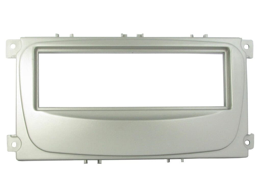 Autoradio-Blende 1-DIN Ford C-Max (DM2) 2007->2010 – Silber