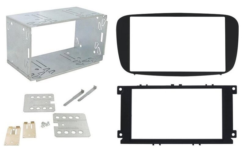 Autoradio-Blende 2-DIN Ford C-Max 2007->2010 – Schwarz