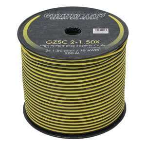 Lautsprecherkabel Ground Zero GZSC 2-1.50 (2 x 1.50 mm² / meter)