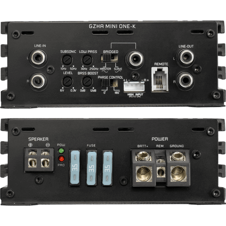 Endstufe Ground Zero GZHA MINI ONE-K
