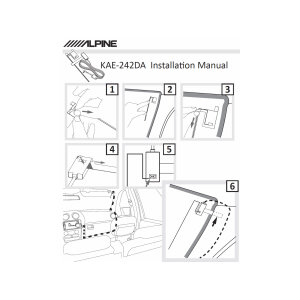 Alpine KAE-242DA aktive DAB-Antenne