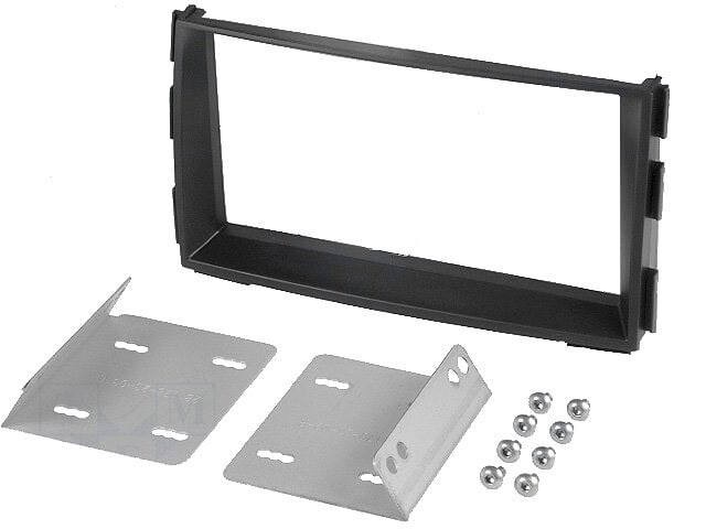 Autoradio-Blende 2-DIN Kia Venga 2009/11->2019 – Schwarz