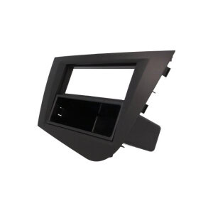 Autoradio-Blende 2-ISO Seat Leon 2005->2012 – Schwarz