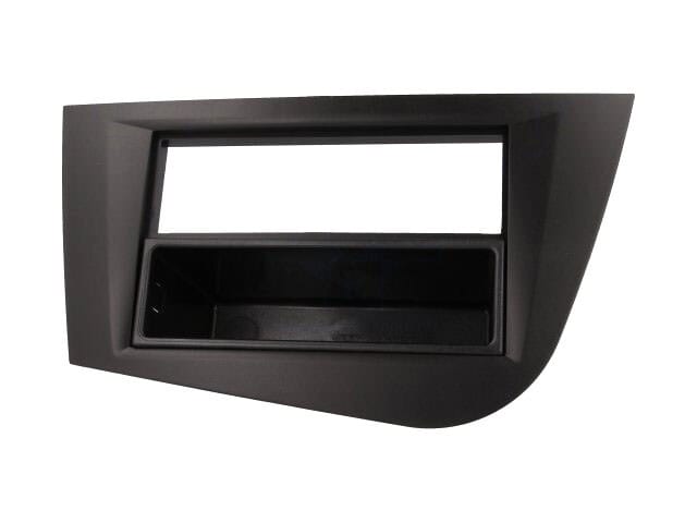 Autoradio-Blende 2-ISO Seat Leon 2005->2012 – Schwarz