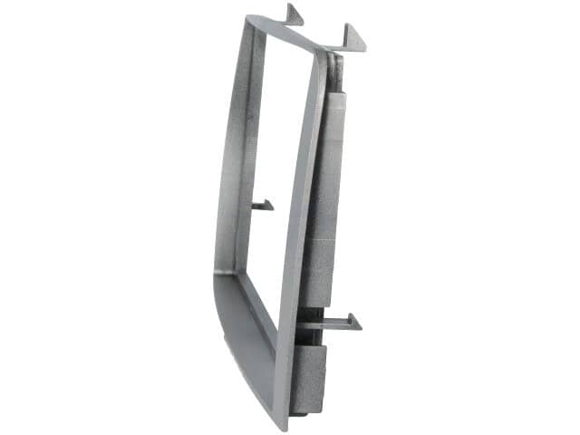 Autoradio-Blende 2-DIN Alfa Romeo GT 2005->2010 – Silber