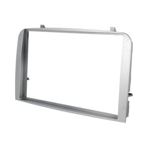 Autoradio-Blende 2-DIN Alfa Romeo GT 2005->2010 – Silber