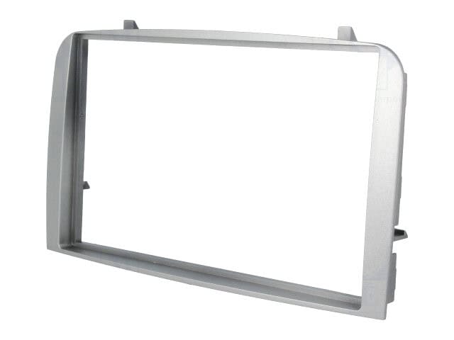 Autoradio-Blende 2-DIN Alfa Romeo GT 2005->2010 – Silber