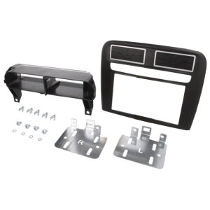 Autoradio-Blende 2-DIN Fiat Linea 2007->2012 – Schwarz
