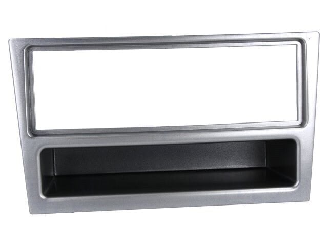 Autoradio-Blende 1-DIN Opel Corsa C Eco 2000->2006 – Aluminium