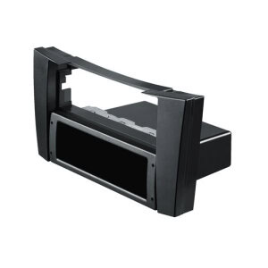 Autoradio-Blende 2-ISO Mercedes E-Class 2002 – Schwarz