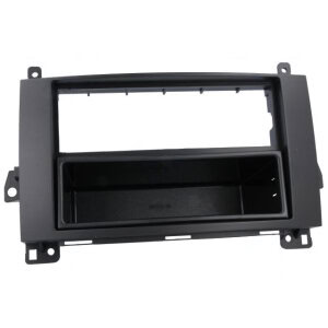 Autoradio-Blende 2-ISO Mercedes B-Class (T245) 06/2005->06/2011 – Schwarz