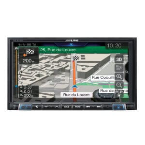 Multimedia-Player und Navigation Alpine INE-W720D