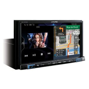 Multimedia-Player und Navigation Alpine INE-W720D