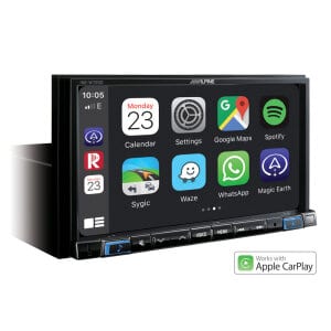 Multimedia-Player und Navigation Alpine INE-W720D