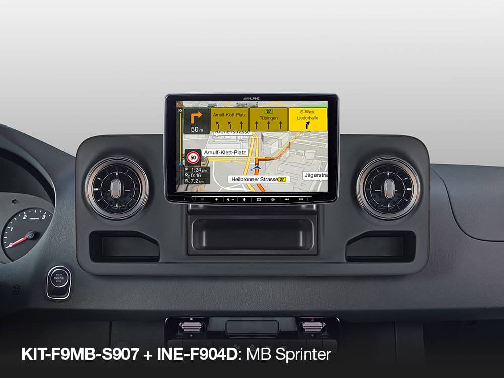 Navigation und Multimedia-Player Alpine INE-F904D
