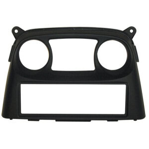 Autoradio-Blende 1-DIN Nissan Almera 2001->2006 – Schwarz