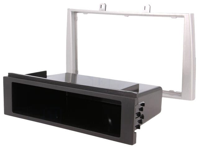 Autoradio-Blende 2-DIN Peugeot 308 2007->03/2009 – Silber