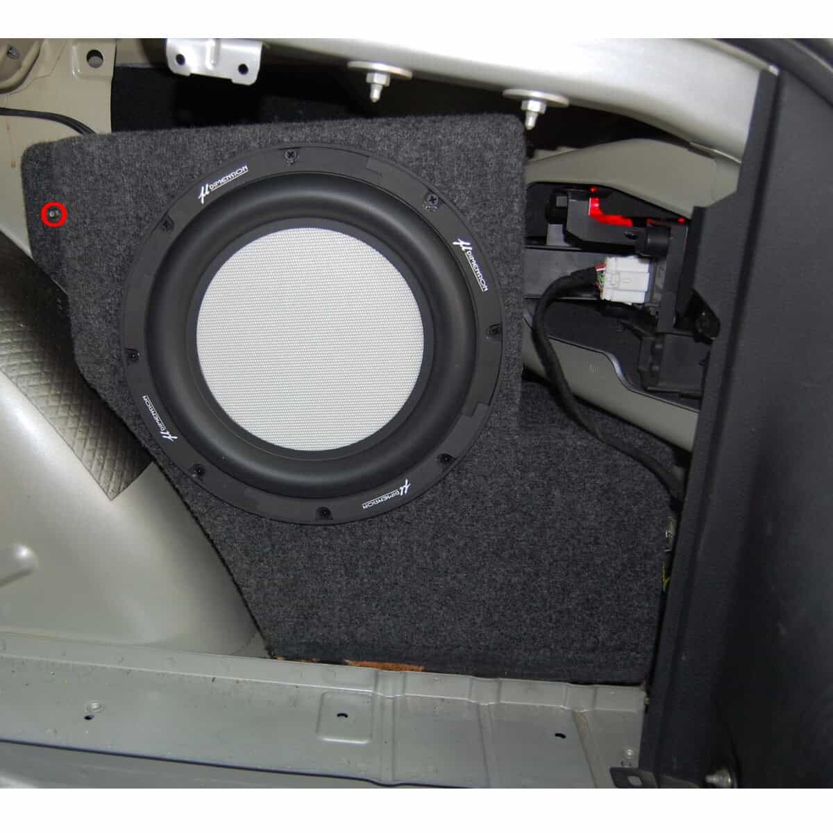 Subwoofer-Gehäuse für Peugeot 407 Limousine 2004 -> 2011