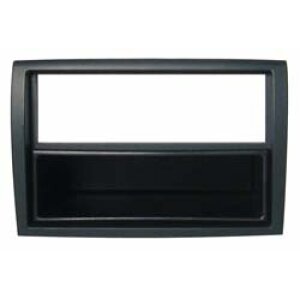Autoradio-Blende 2-DIN Fiat Ducato MY 2011->2021 – Hochglanz-Schwarz