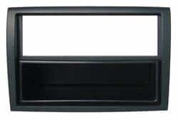Autoradio-Blende 2-DIN Fiat Ducato MY 2011->2021 – Hochglanz-Schwarz