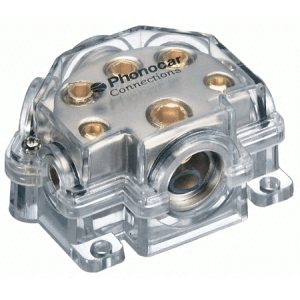 Verteilerblock Phonocar 1x50 mm² - 1x35 mm²- 2x15 mm²- 2x25 mm²