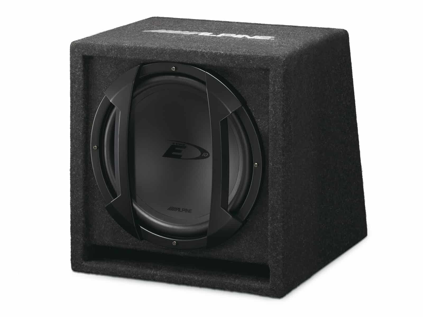 Subwoofer im Gehäuse Alpine SBE-1044BR